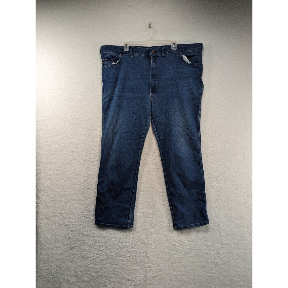 Vintage Long Haul Jeans 48x30 Made Stretch‎ Soft Denim 1980s 90sHigh Rise Retro